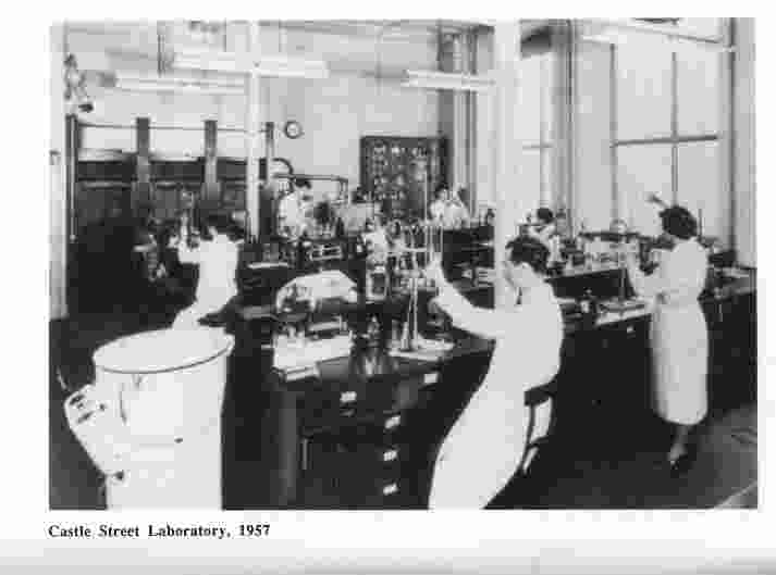 Castle Street Lab 1957
