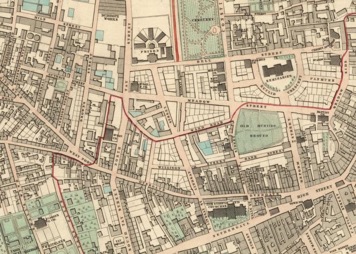 map of track and station