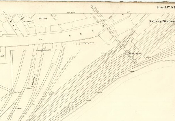map of main line station 