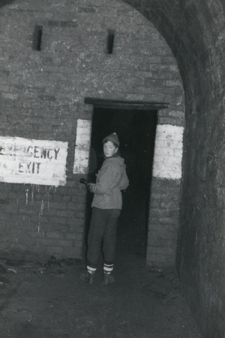 North end of tunnel