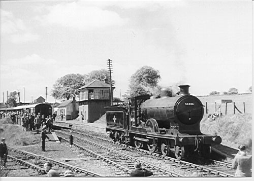 train at Auchterhouse
