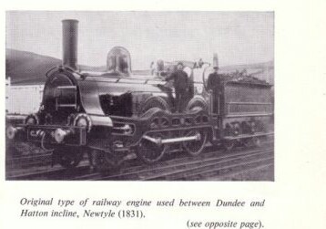Loco at Newtyle