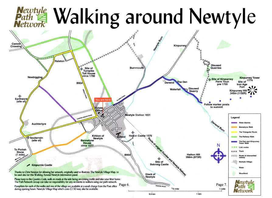 Map of Newtyle